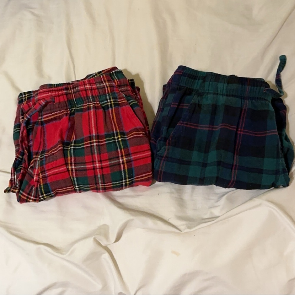 Old Navy Plaid Pajama Pants Set